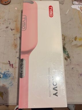 TYMO Pink Wave Curling Iron - Pink